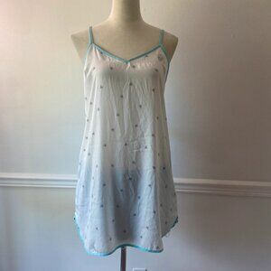 Betsey Johnson diamond slip dress
